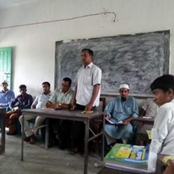 মনপুরায় সৌর বিদ্যুতের আলোয় আলোকিত তথ্য-প্রযুক্তি ক্লাস