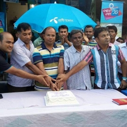 গ্রামীণ ফোনের থ্রি-জি নেটওয়ার্ক ভোলার দৌলতখানে