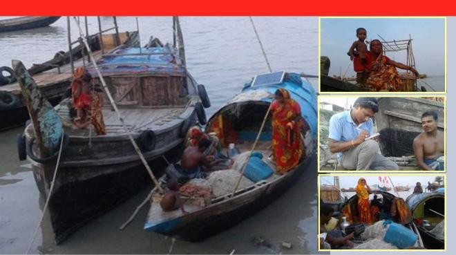 সংকটে ভোলার ভাসমান মৎস্যজীবীরা