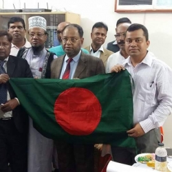 হাজারো পতাকা উড়িয়ে ব্যতিক্রমী আয়োজনে বিজয় দিবস পালনের উদ্যোগ কমলনগরে