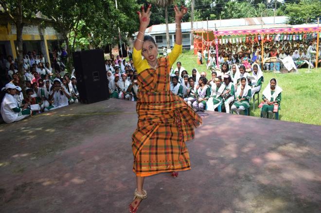 পাইকগাছায় সবুজ উপকূল কর্মসূচির শেষ অংশে সাংস্কৃতিক অনুষ্ঠান
