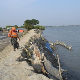 Bangladesh coast at risk of climate change